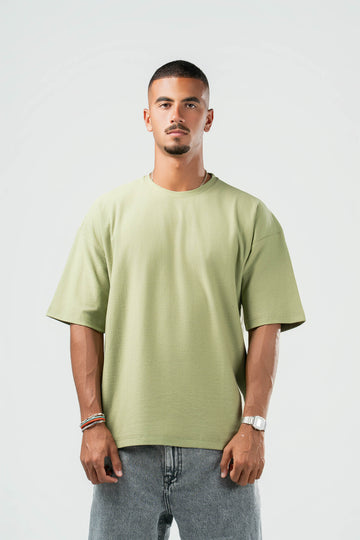 MINT GREEN DUSTY BOX-TEE