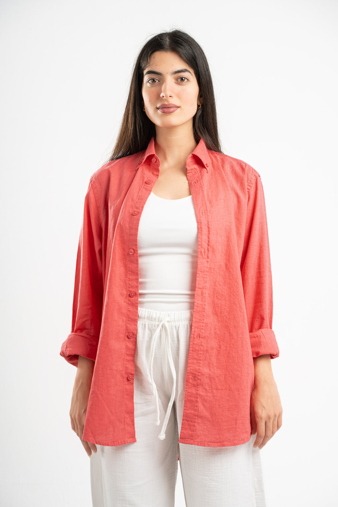 WATERMELON LINEN SHIRT