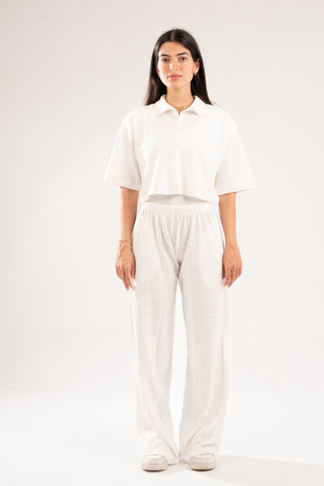 OFF-WHITE WAVE TEXTURED PANTS