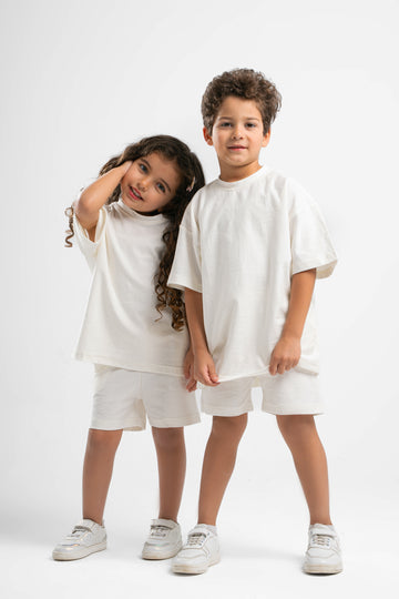 OFF-WHITE LITTLE ONES DUSTY SHORT