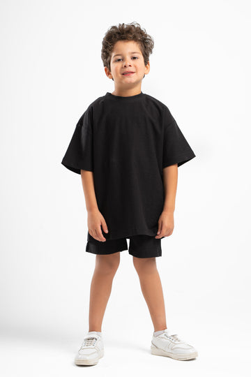 BLACK LITTLE ONES DUSTY SHORT