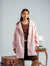 WOMEN PINK WOOL COAT