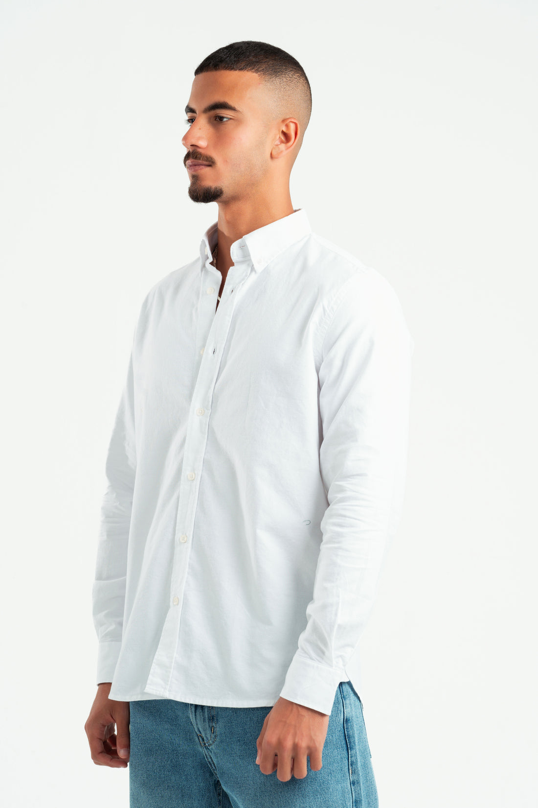 WHITE OXFORD SHIRT