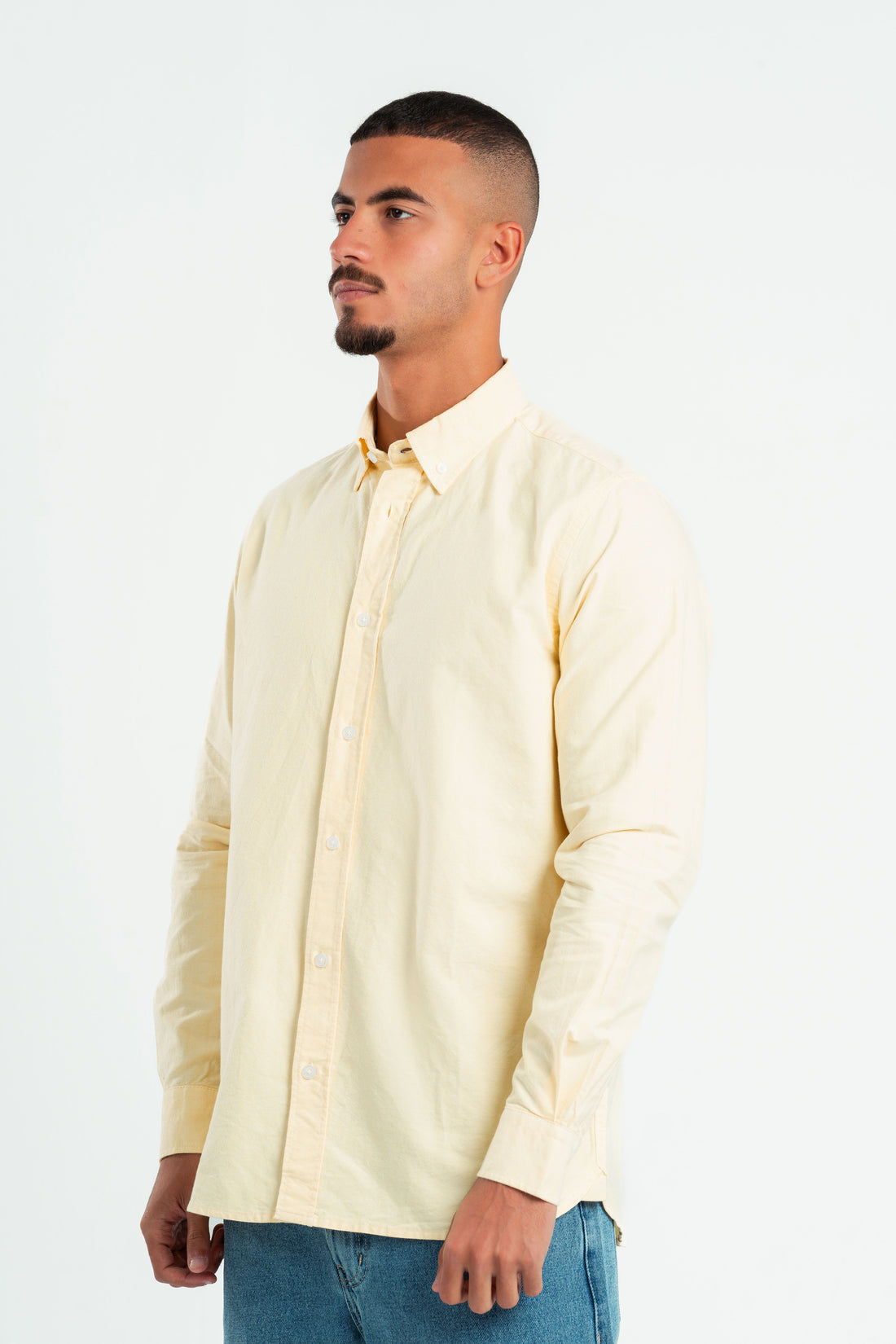 YELLOW OXFORD SHIRT
