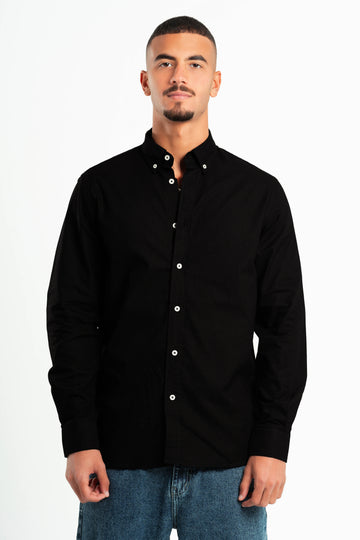 BLACK OXFORD SHIRT