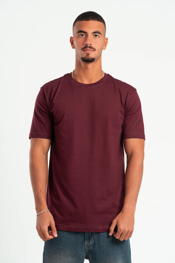BURGUNDY REGULAR T-SHIRT