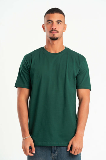 DARK GREEN REGULAR T-SHIRT