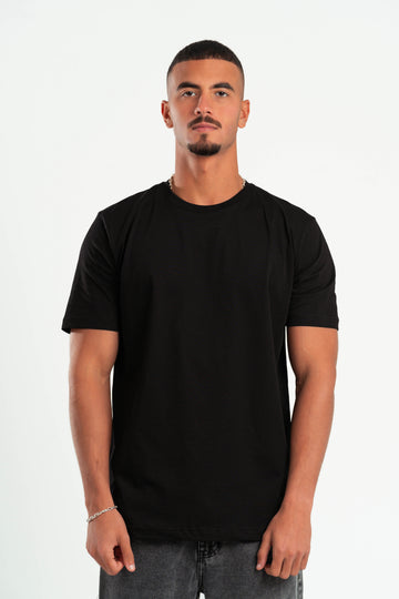 BLACK REGULAR T-SHIRT