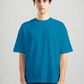 OCEAN BLUE SUMMER MELTON BOX-TEE