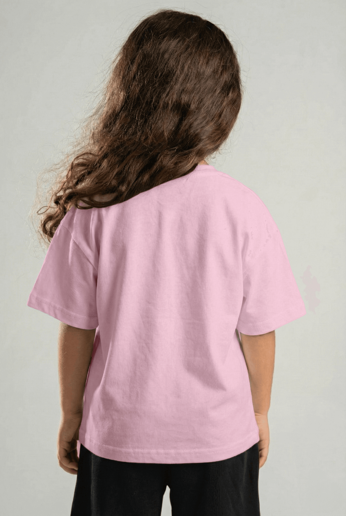LIGHT PINK LITTLE ONES HEAVY WEIGHT OVERSIZED T-SHIRT