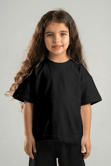 BLACK LITTLE ONES HEAVY WEIGHT OVERSIZED T-SHIRT