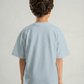 SKY-BLUE LITTLE ONES HEAVY WEIGHT OVERSIZED T-SHIRT