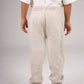 LIGHT BEIGE MINI KNIT JOGGER