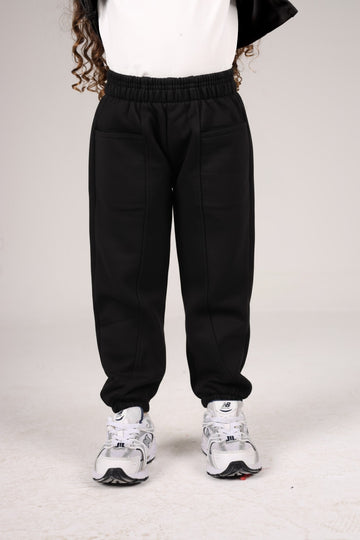 BLACK MINI JOGGERS