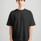 BLACK SUMMER MELTON BOX-TEE
