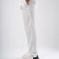 LINE-TEXTURED PANTS