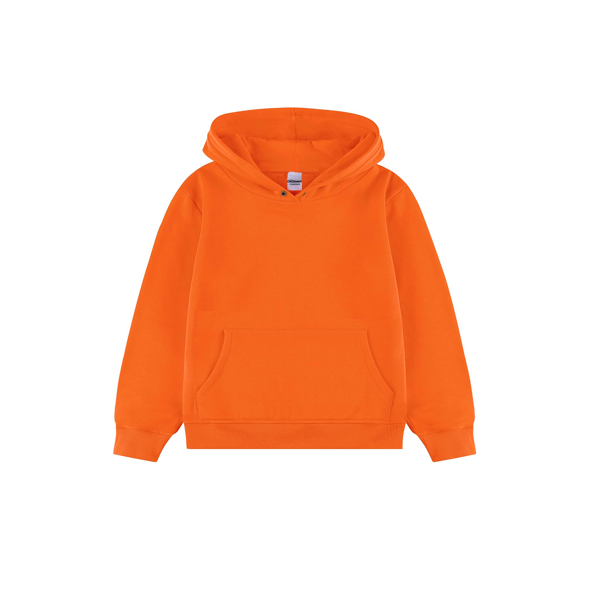 ORANGE LITTLE ONES OVER-SIZED HOODIE