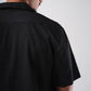 SHORT SLEEVE LINE-TEXTURED SHIRT