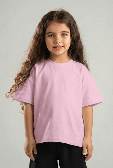 LIGHT PINK LITTLE ONES HEAVY WEIGHT OVERSIZED T-SHIRT