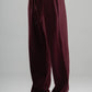 BURGUNDY RELAXED LIGHTWEIGHT SWEATPANTS