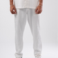 LINE-TEXTURED PANTS