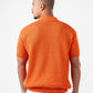 ORANGE BREEZY KNIT POLO