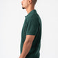 DARK GREEN BREEZY KNIT POLO
