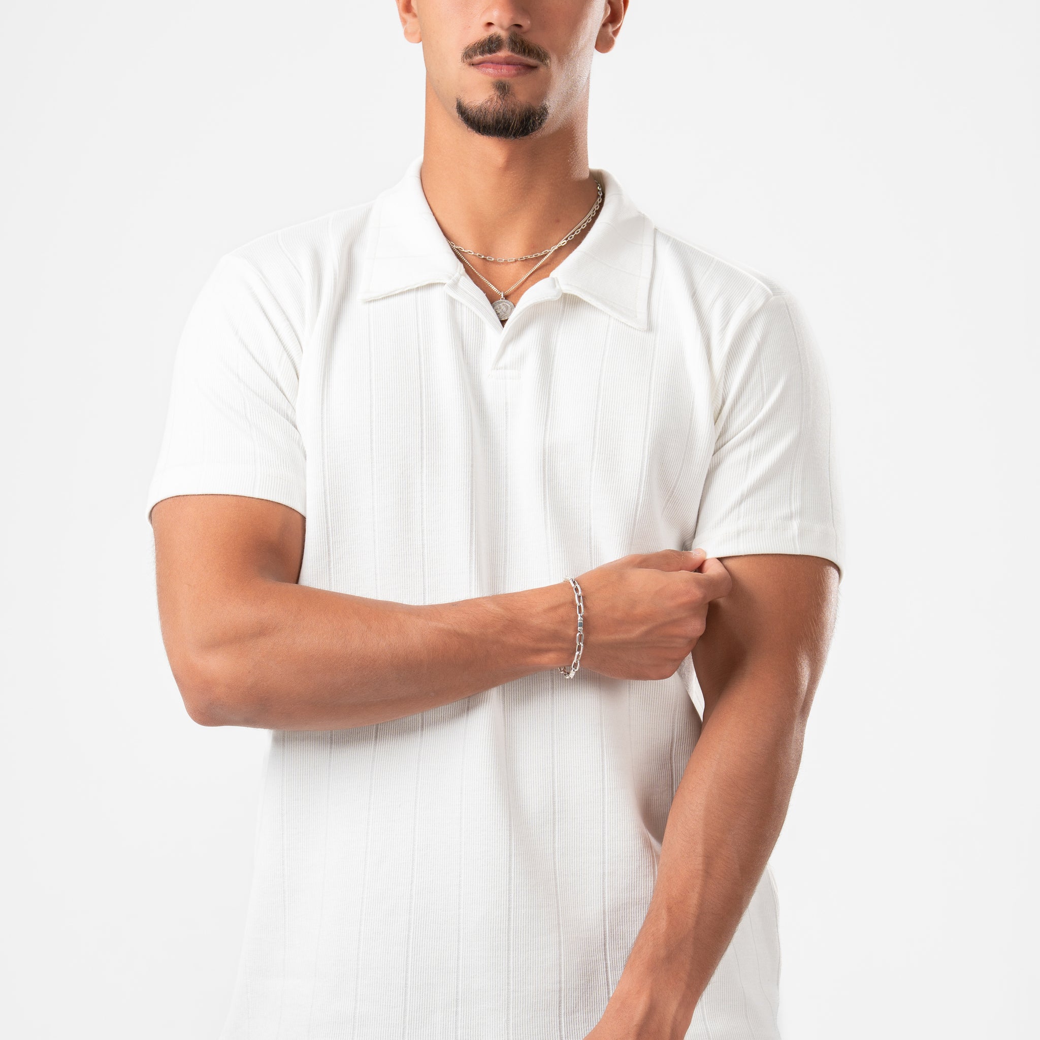OFF-WHITE LINE UP POLO TEE