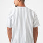 TEXTURED STRIPED TEE
