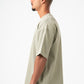 MINT GREEN RIDGED BOX-TEE