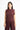 BURGUNDY WRINKLED RUFFLED TOP