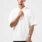 OFF-WHITE ZIP UP COLLAR TEE