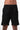 BLACK MINIMAL RIBBED SHORT