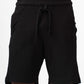 BLACK MINIMAL RIBBED SHORT