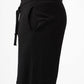 BLACK MINIMAL RIBBED SHORT
