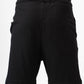BLACK MINIMAL RIBBED SHORT