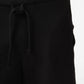 BLACK MINIMAL RIBBED SHORT