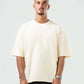 BUTTERMILK YELLOW DUSTY BOX-TEE