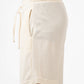 OFF-WHITE MINIMAL RIBBED SHORT