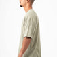 MINT GREEN MINIMAL RIBBED BOX-TEE
