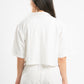 OFF-WHITE WAVE TEXTURED SHIRT