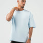 SKY BLUE DUSTY BOX-TEE