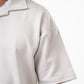 LIGHT GREY PLAIN POLO SHIRT