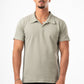 MINT GREEN LINE UP POLO TEE