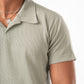 MINT GREEN LINE UP POLO TEE