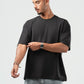 BLACK DUSTY BOX-TEE