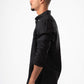 BLACK LINEN SHIRT