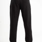 BLACK WAFFLE WEAVE PANTS