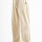 BEIGE HEAVY WEIGHT RELAXED PANTS