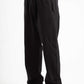 BLACK HEAVY WEIGHT RELAXED PANTS